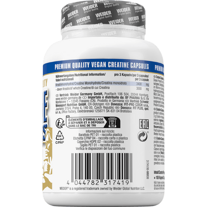 Weider Pure Creatine Capsules 100 Stück