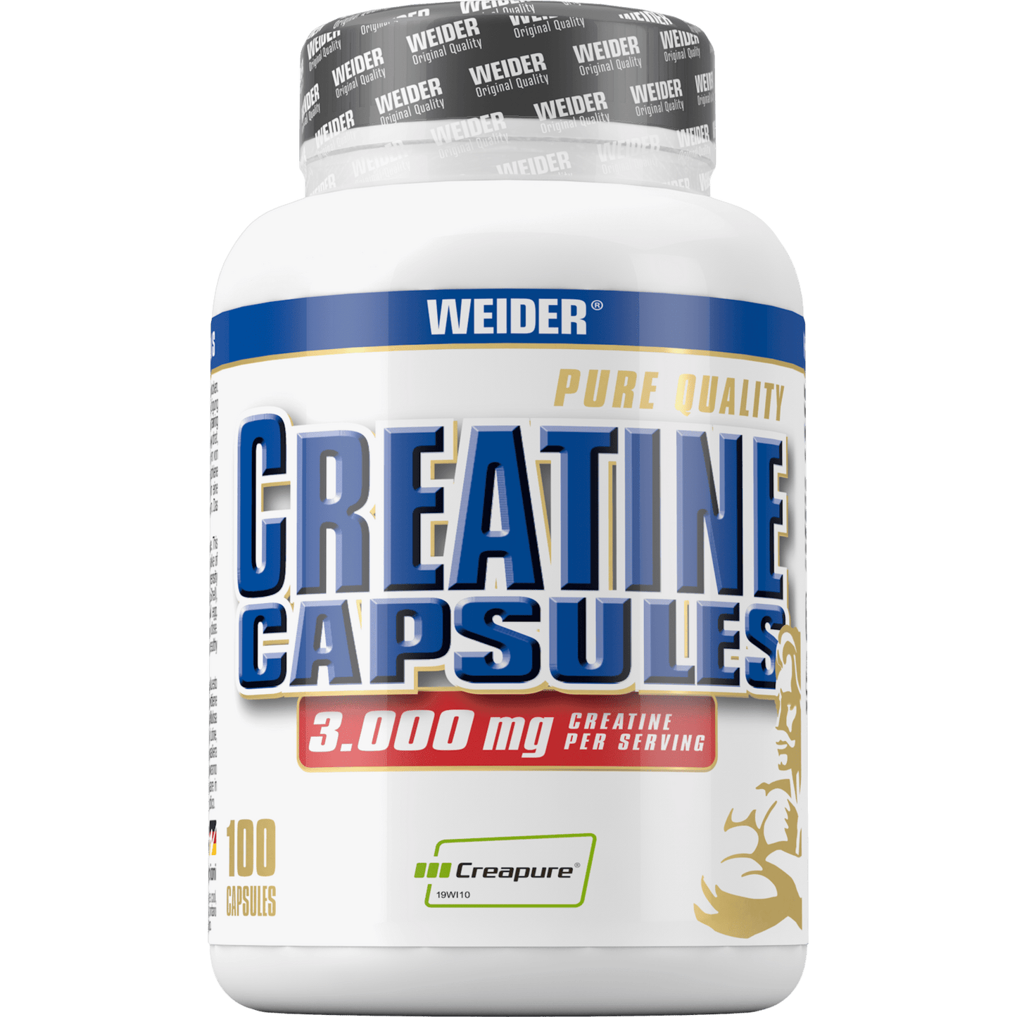 Weider Pure Creatine Capsules 100 Stück