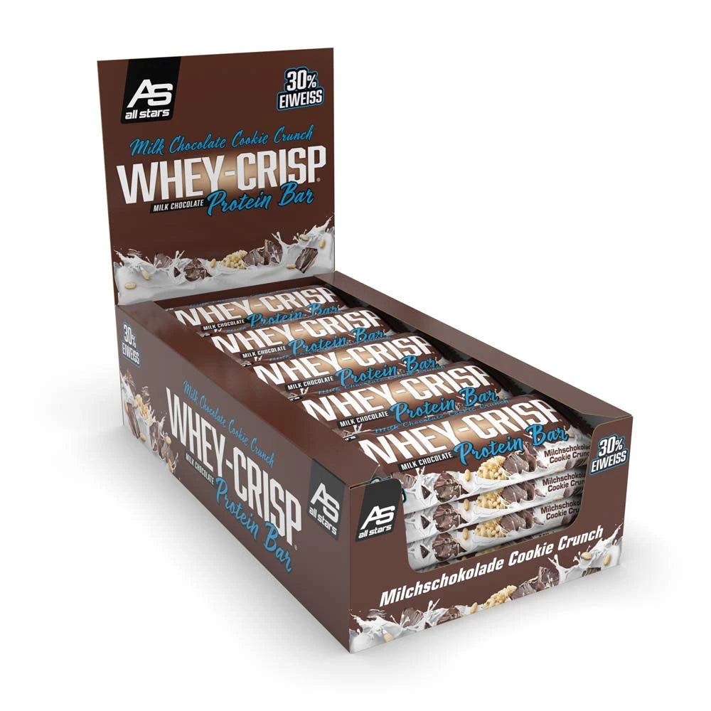 ALL STARS Whey Crisp Proteinriegel Box (25x50g)