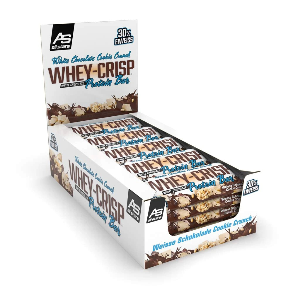 ALL STARS Whey Crisp Proteinriegel Box (25x50g)