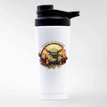 PROTEIN DU BRAUCHST Edelstahl Shaker