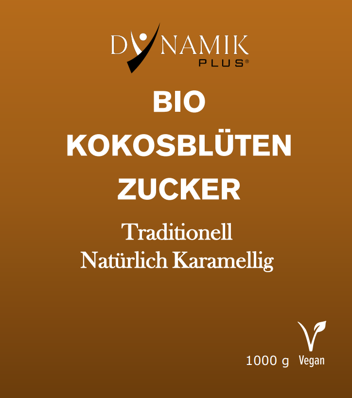 Dynamik Plus Bio Kokosblütenzucker 1000g Beutel