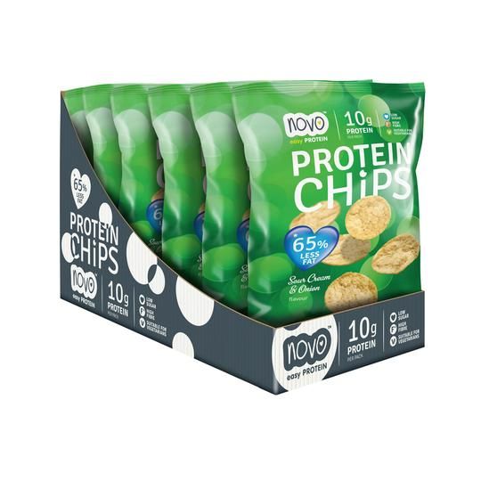 Novo Nutrition Protein Chips Box (6x30g)