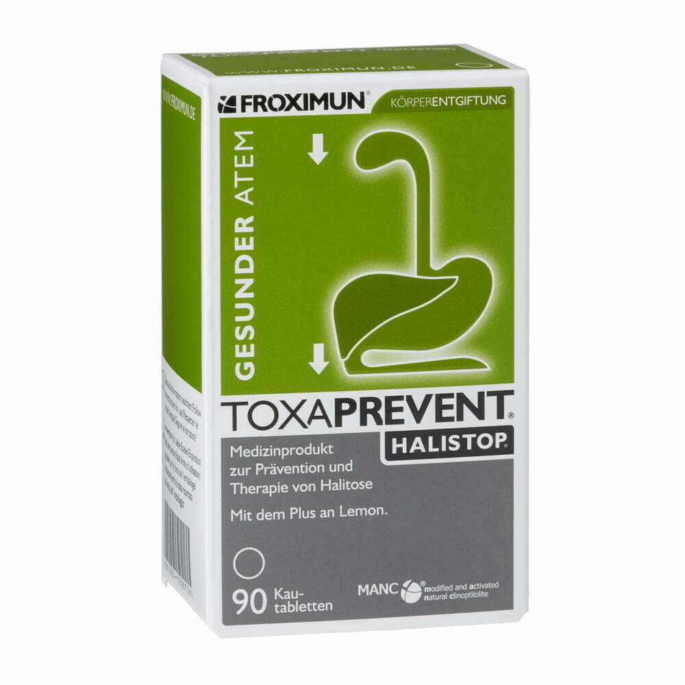 Dynamik Plus TOXAPREVENT® HALISTOP® Kautabletten (ZEOLITH)