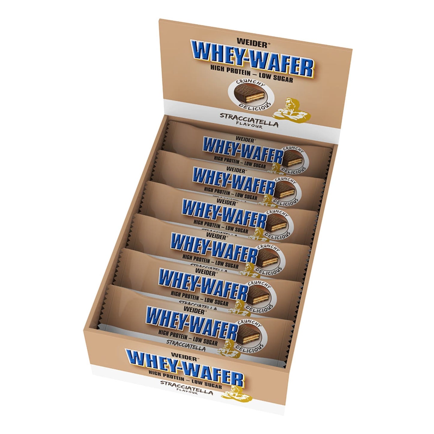 Weider Whey Wafer Proteinwaffel Box (12x35g)