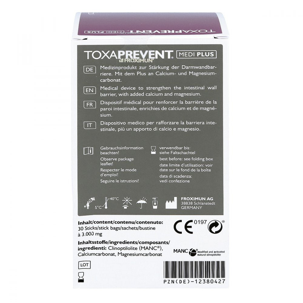 Dynamik Plus TOXAPREVENT® MEDI PLUS Stick (ZEOLITH)