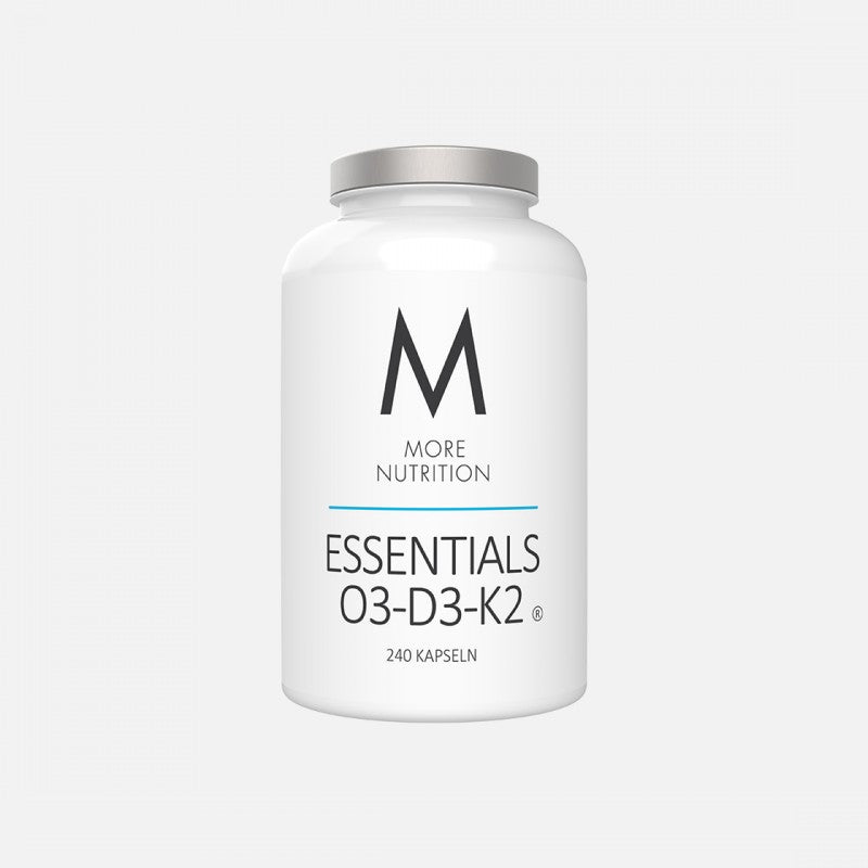 More ESSENTIALS O3-D3-K2 - 240 Kapseln